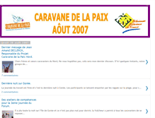 Tablet Screenshot of caravanedelapaix.blogspot.com