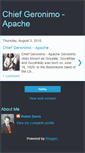 Mobile Screenshot of geronimochief.blogspot.com