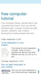 Mobile Screenshot of freecomputeradvise.blogspot.com