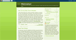 Desktop Screenshot of nzpianoplayer.blogspot.com