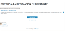 Tablet Screenshot of priradiotv.blogspot.com