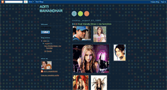 Desktop Screenshot of aditimanandhar.blogspot.com