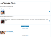 Tablet Screenshot of aditimanandhar.blogspot.com