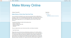 Desktop Screenshot of best-online-money-maker.blogspot.com