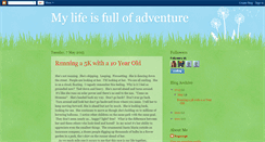 Desktop Screenshot of mylifeisfullofadventure.blogspot.com