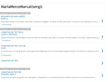 Tablet Screenshot of mariamercemarcalsergi.blogspot.com