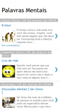 Mobile Screenshot of palavrasmentais.blogspot.com