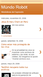 Mobile Screenshot of mundorobot.blogspot.com