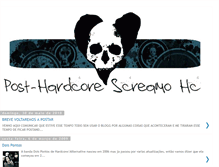 Tablet Screenshot of posthardcorescreamohc.blogspot.com