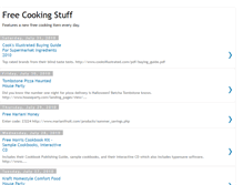 Tablet Screenshot of freecookingstuff.blogspot.com
