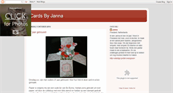 Desktop Screenshot of cardsbyjanna.blogspot.com
