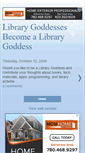 Mobile Screenshot of librarygoddesses-join.blogspot.com