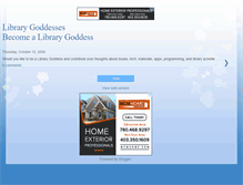 Tablet Screenshot of librarygoddesses-join.blogspot.com