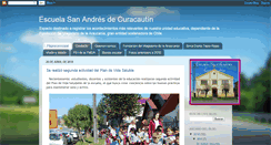 Desktop Screenshot of escuelasanandrescuracautin.blogspot.com