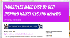 Desktop Screenshot of hairstylesmadeeasywithdezi.blogspot.com