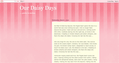 Desktop Screenshot of ourdaisydays.blogspot.com