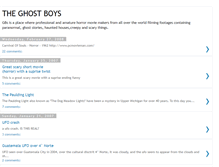 Tablet Screenshot of ghostboys.blogspot.com