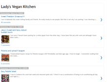 Tablet Screenshot of ladyvegan.blogspot.com