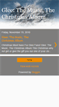 Mobile Screenshot of glee-the-music-the-christmas-album.blogspot.com