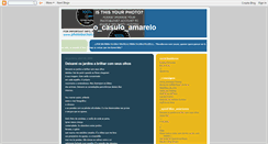 Desktop Screenshot of casuloamarelo.blogspot.com