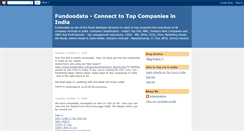 Desktop Screenshot of fundoodata.blogspot.com