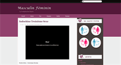 Desktop Screenshot of masculin-feminin.blogspot.com