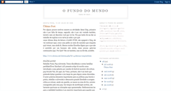 Desktop Screenshot of ofundodomundo.blogspot.com