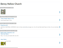 Tablet Screenshot of dennyhollow.blogspot.com
