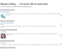 Tablet Screenshot of deaconcalling.blogspot.com