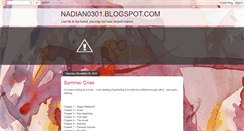 Desktop Screenshot of nadian0301.blogspot.com