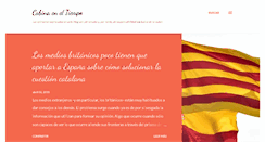 Desktop Screenshot of cabinaeneltiempo.blogspot.com