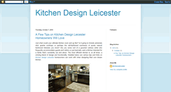 Desktop Screenshot of kitchendesignleicester.blogspot.com