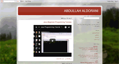 Desktop Screenshot of abdullah-d.blogspot.com