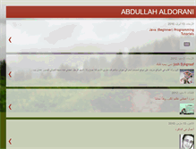 Tablet Screenshot of abdullah-d.blogspot.com