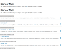 Tablet Screenshot of diaryofmsx.blogspot.com