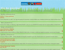 Tablet Screenshot of blogconcurseirodeplantao.blogspot.com