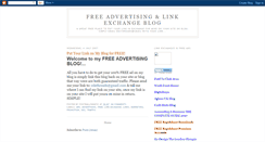 Desktop Screenshot of freeblogadvertising.blogspot.com