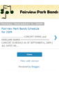 Mobile Screenshot of fairviewparkbands.blogspot.com