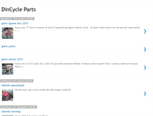 Tablet Screenshot of dincycleparts.blogspot.com