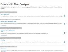 Tablet Screenshot of frenchwithmmecarrigan.blogspot.com