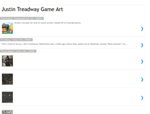 Tablet Screenshot of justintreadway.blogspot.com