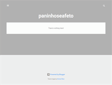 Tablet Screenshot of paninhoseafeto.blogspot.com