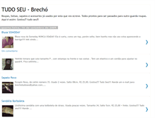 Tablet Screenshot of brechotudoseu.blogspot.com