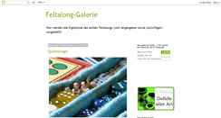 Desktop Screenshot of filz-galerie.blogspot.com