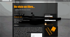 Desktop Screenshot of hovistounlibro.blogspot.com