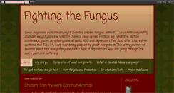 Desktop Screenshot of goodbyefungus.blogspot.com