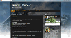 Desktop Screenshot of nandinikrishna.blogspot.com