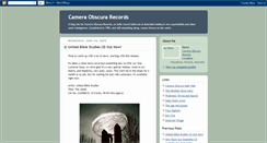 Desktop Screenshot of camobsrecs.blogspot.com