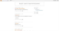 Desktop Screenshot of mattartz.blogspot.com