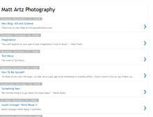 Tablet Screenshot of mattartz.blogspot.com